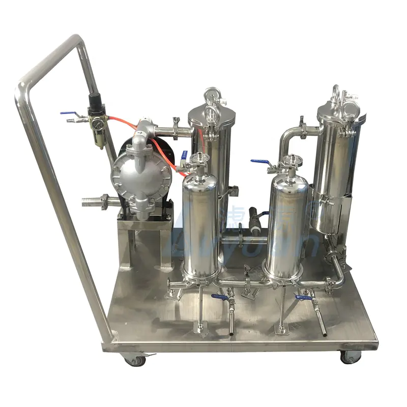 Stainless Water Filter System For Liquid Oil Filtration