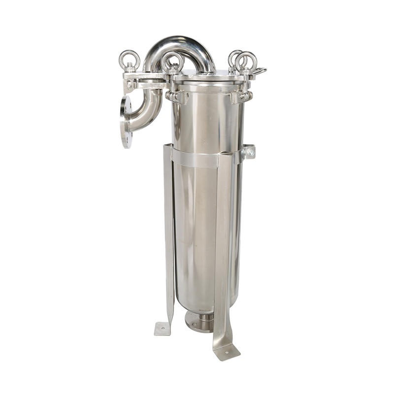 Top Entry Stainless Steel single Bag filter housing with 1 5 10 25 50 75 100 150 200 micron