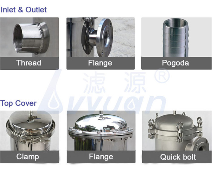 Lvyuan high end stainless filter housing manufacturer for industry