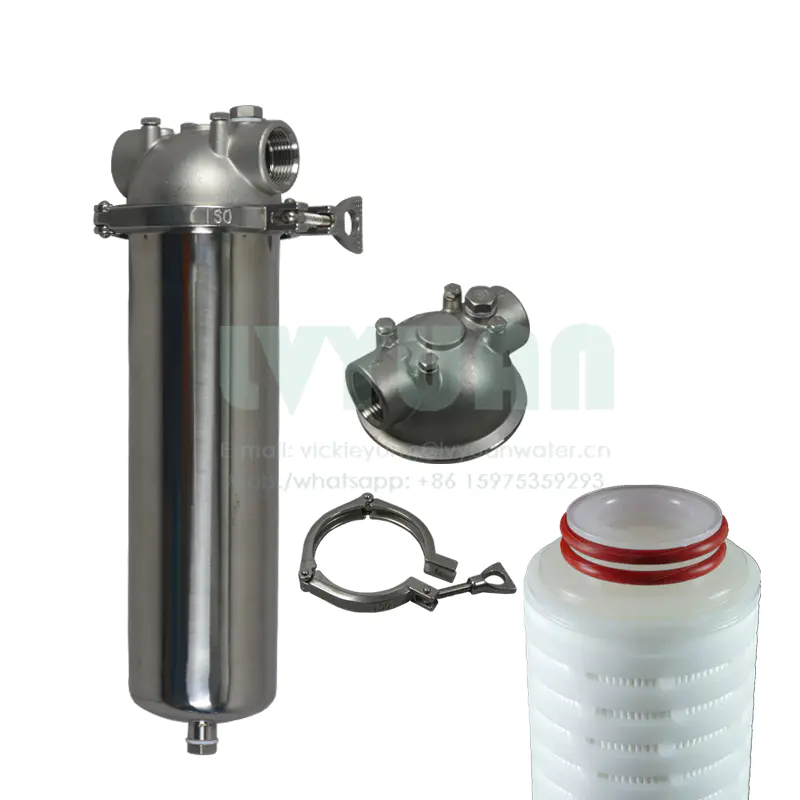 10 Inch Stainless Steel Filter Housing China Manufacturer Lvyuan