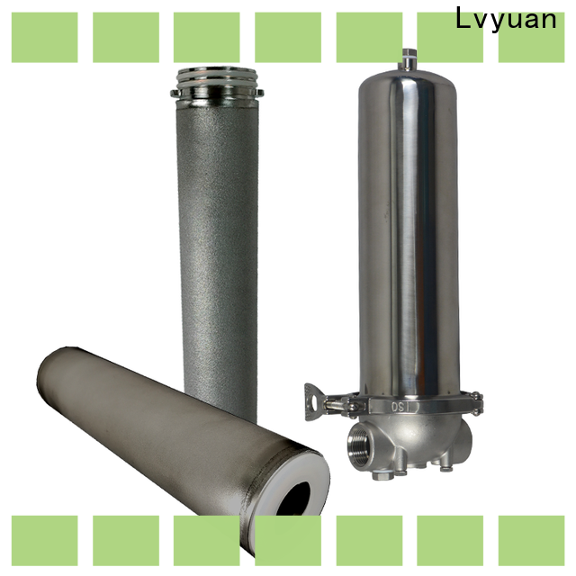 Lvyuan professional ss cartridge filter housing manufacturer for food and beverage