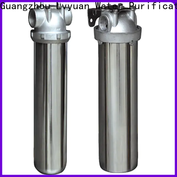 Lvyuan professional stainless steel filter housing with fin end cap for sea water desalination