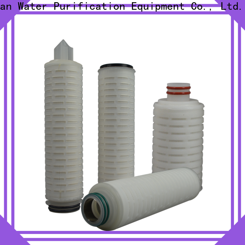 membrane pleated filter element replacement for food and beverage