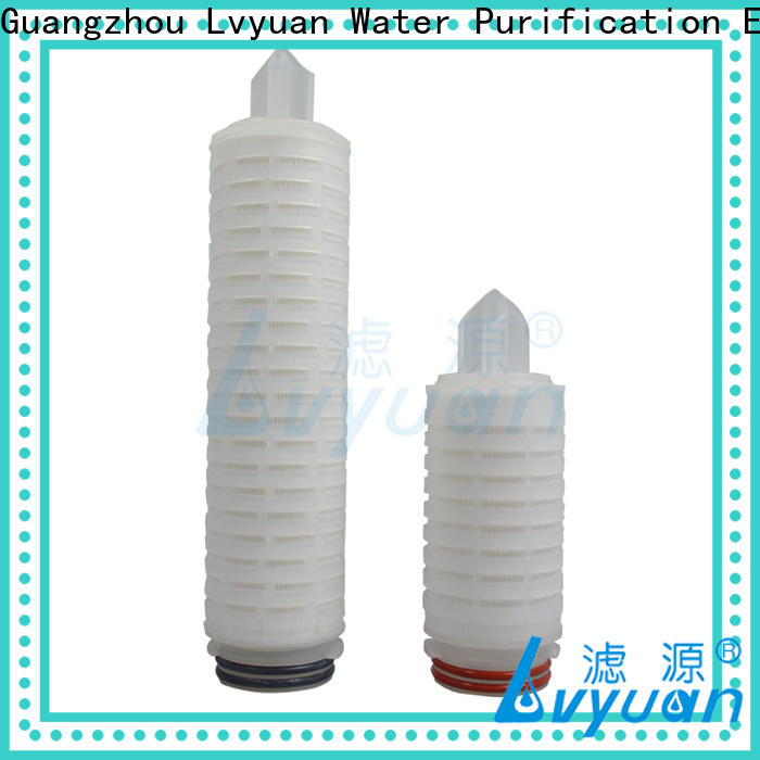 Lvyuan pleated filter cartridge suppliers manufacturer for diagnostics