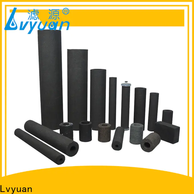 Lvyuan sintered plastic filter supplier for industry