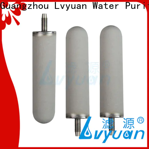 Lvyuan sintered powder ss filter manufacturer for sea water desalination