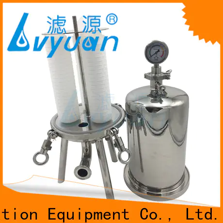 Lvyuan porous ss cartridge filter housing rod for industry