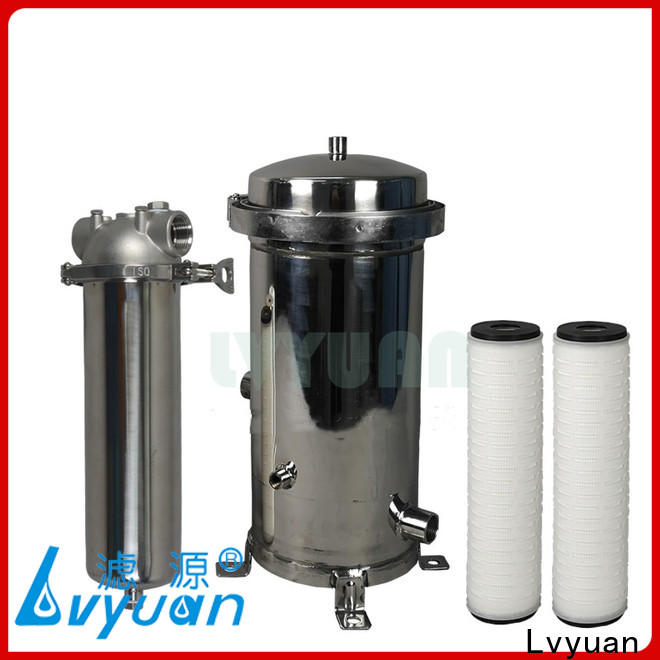 Lvyuan professional stainless water filter housing manufacturer for industry