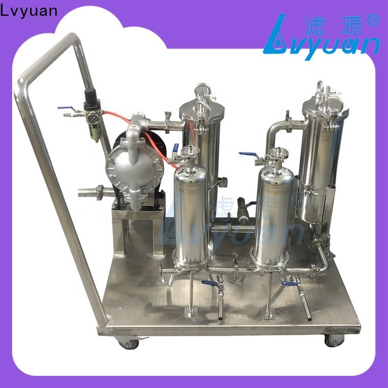 Lvyuan professional ss filter housing housing for oil fuel