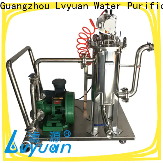 Lvyuan titanium ss filter housing manufacturers housing for sea water desalination