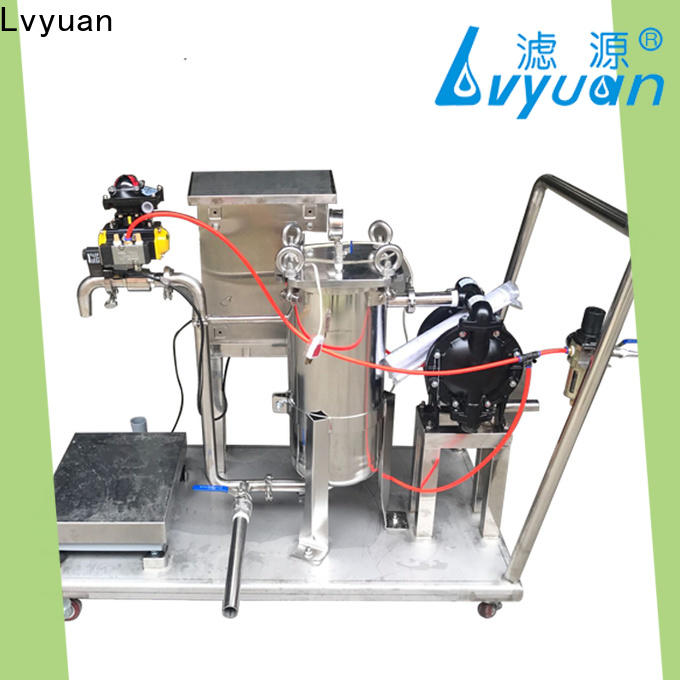 Lvyuan high end stainless filter housing manufacturer for sea water desalination