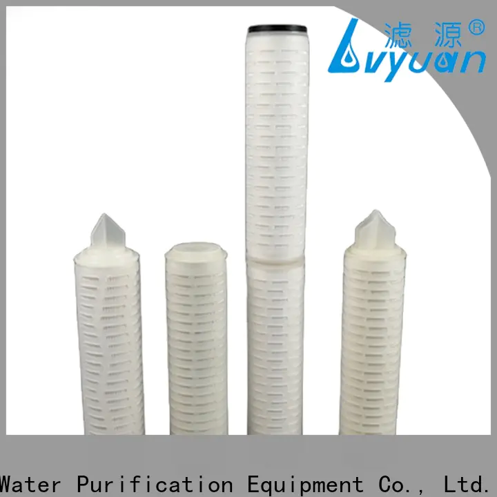 Professional pp pleated filter cartridge wholesale for water purification