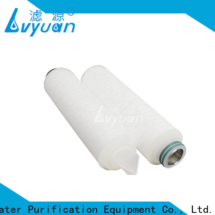 Lvyuan Safe pleated sediment filter wholesaler for water