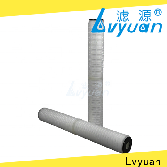 Lvyuan Safe pleated water filter cartridge manufacturers for purify