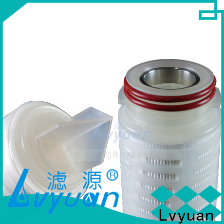 Lvyuan pleated water filters manufacturers for water purification
