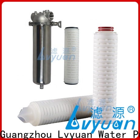 Lvyuan pleated water filters replace for purify