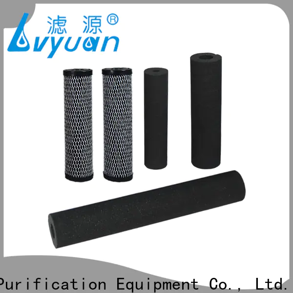 Lvyuan Safe sintered plastic filter factory for water