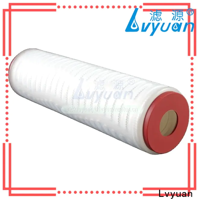 Lvyuan Best pp pleated filter cartridge replace for water