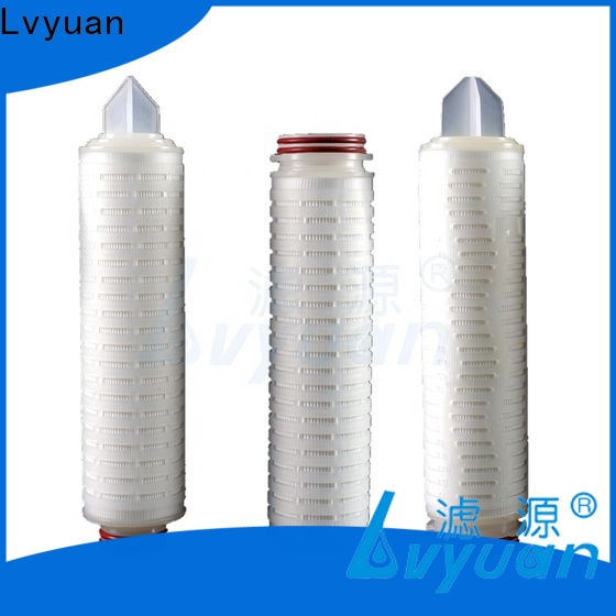 Lvyuan pleated water filters wholesale for factory