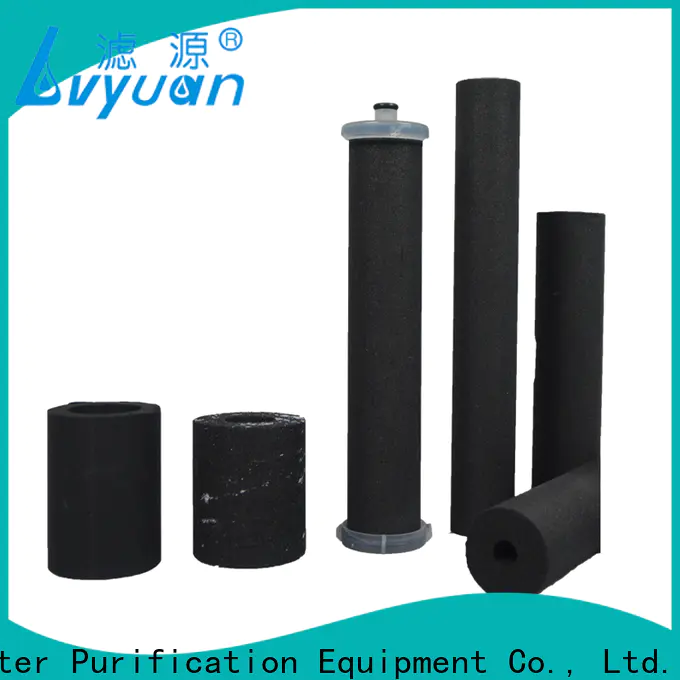 Lvyuan New sintered cartridge filter exporter for purify