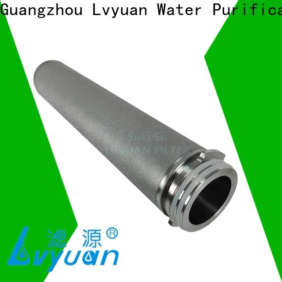 Lvyuan Hot sale sintered ss filter cartridges wholesaler for desalination