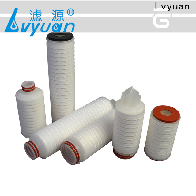 Efficient pleated water filters factory for purify
