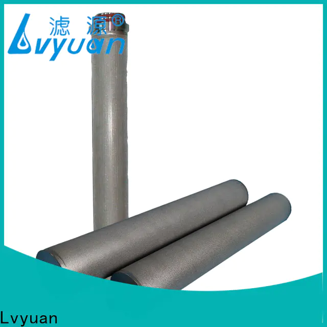 Lvyuan sintered ss filter cartridges manufacturers for industry