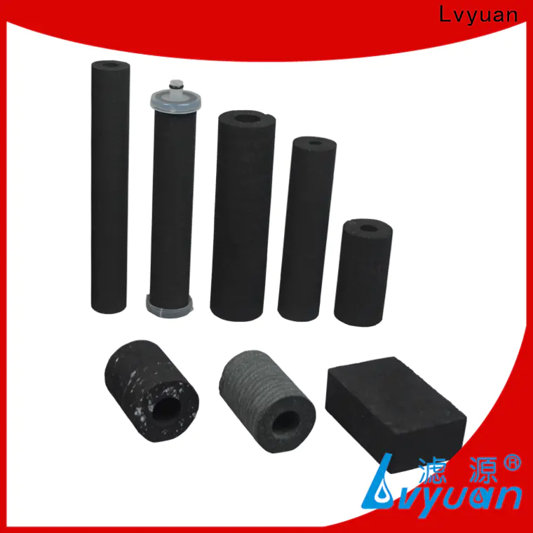Lvyuan New sintered cartridge filter exporter for water purification