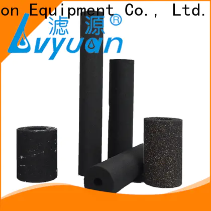 Lvyuan carbon block filter cartridge wholesaler for sea water