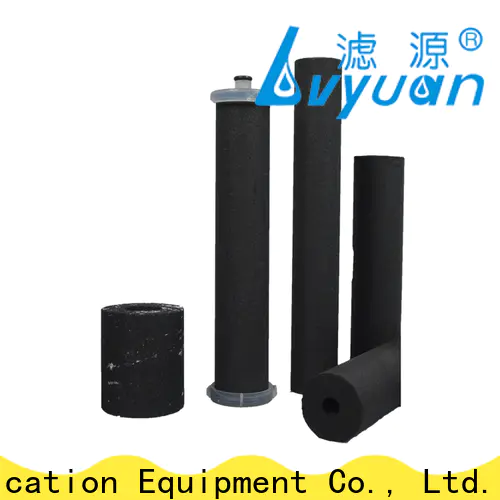 Lvyuan Safe carbon block filter cartridge manufacturers for water