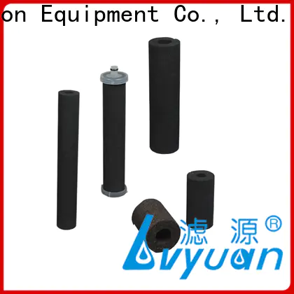 Lvyuan Efficient sintered plastic filter replace for factory