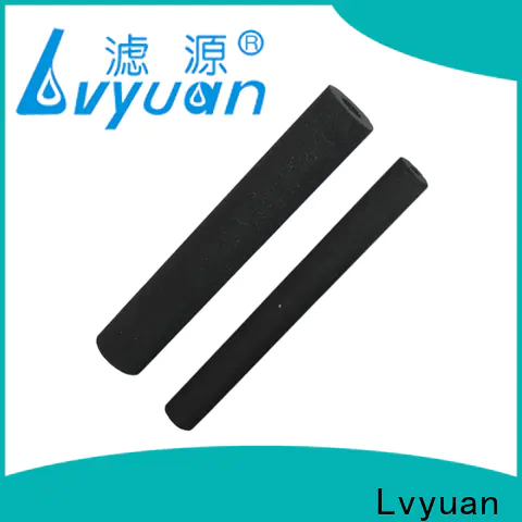 Lvyuan sintered plastic filter replace for factory