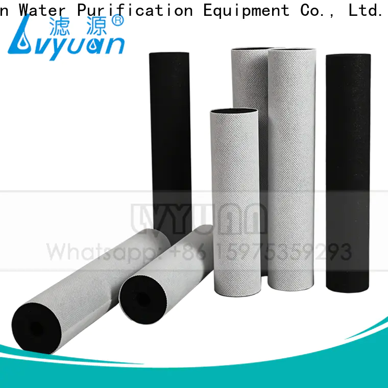 High quality carbon block filter cartridge factory for water purification
