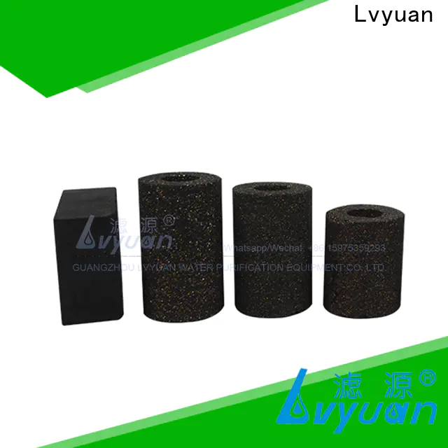 Lvyuan High end sintered plastic filter replace for factory