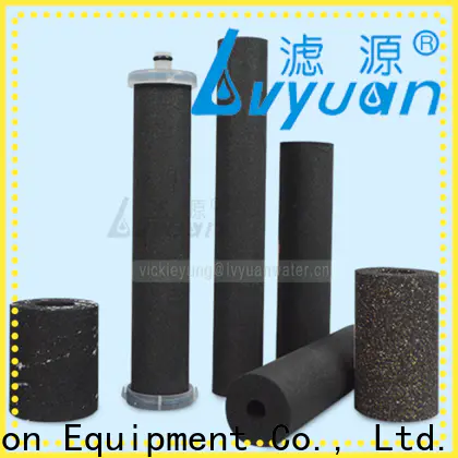 Lvyuan sintered filter cartridge replace for water purification