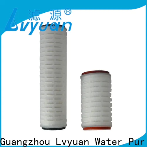 Lvyuan pleated filter cartridge factory for water Purifier