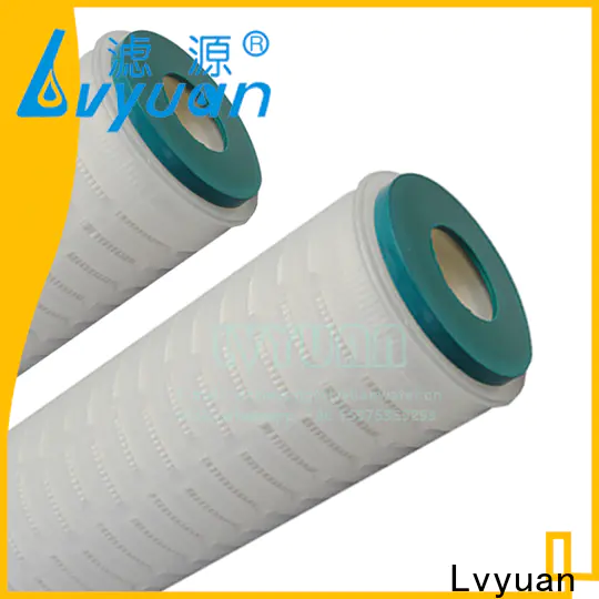 Lvyuan pp pleated filter cartridge wholesaler for sea water