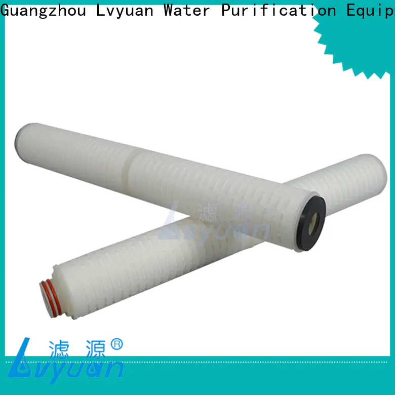 Lvyuan Newest pleated sediment filter manufacturers for water