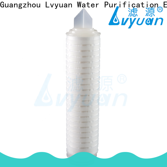 Hot sale pp pleated filter cartridge suppliers for water Purifier
