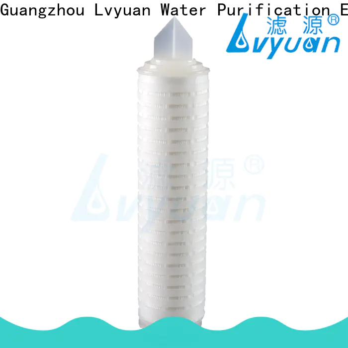 Hot sale pp pleated filter cartridge suppliers for water Purifier
