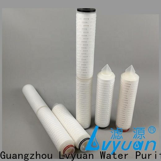 Lvyuan pp pleated filter cartridge manufacturers for water purification