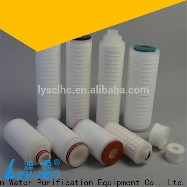 pleated water filters wholesale for water purification