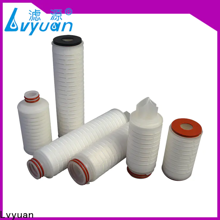 Lvyuan Newest pleated sediment filter wholesale for factory
