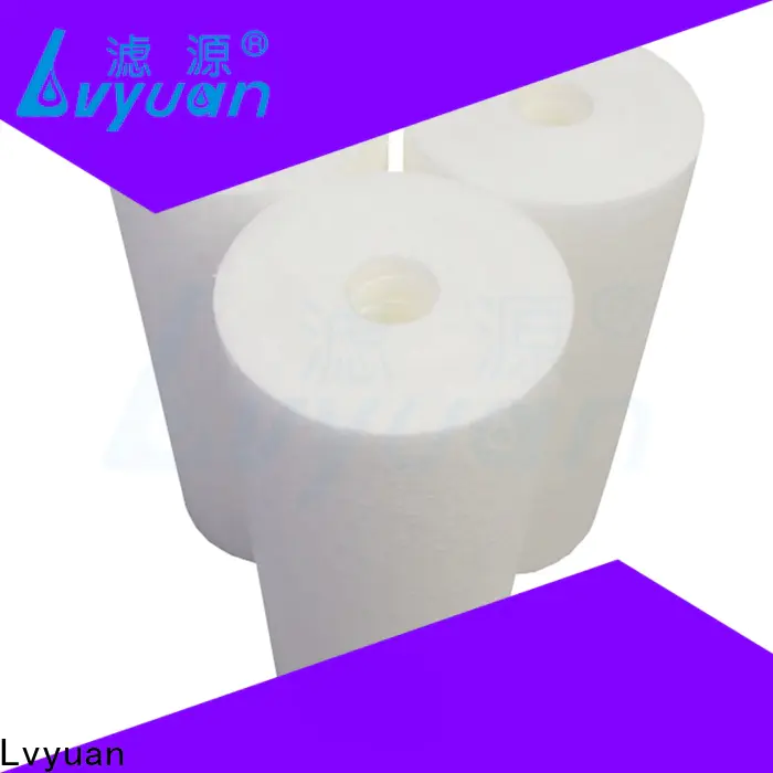 Lvyuan pp melt blown filter cartridge wholesaler for purify