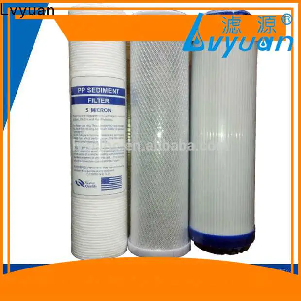 Lvyuan pp melt blown filter cartridge wholesale for industry