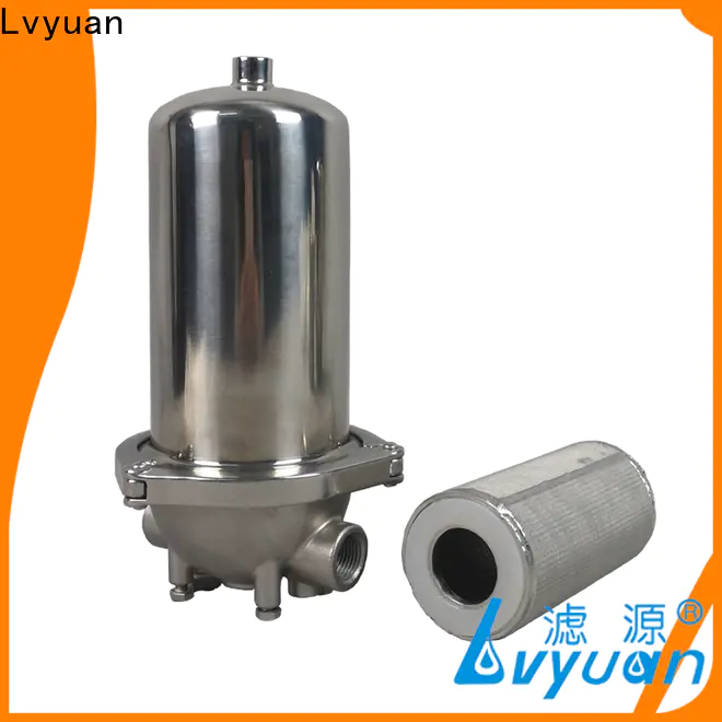 Lvyuan stainless steel powder sintered filter factory for water Purifier