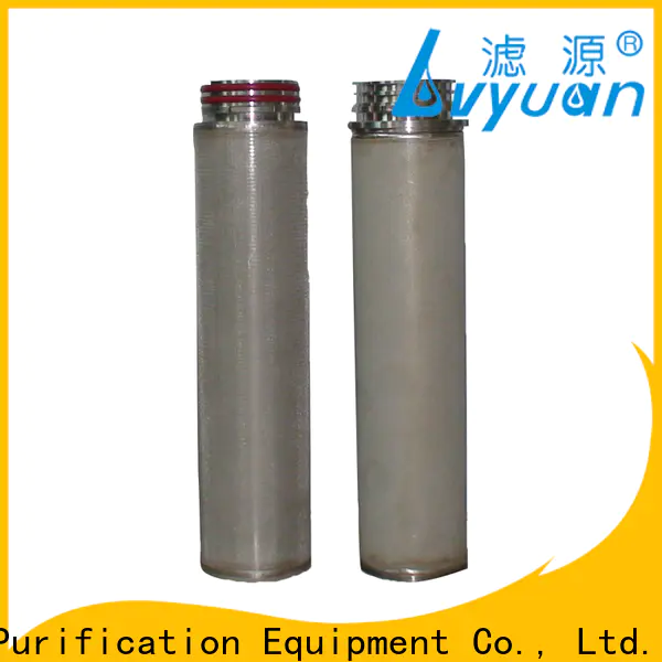 Lvyuan sintered stainless steel filter elements wholesale for purify