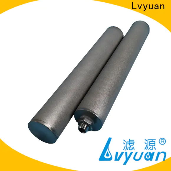 Lvyuan sintered ss filter cartridges manufacturers for industry