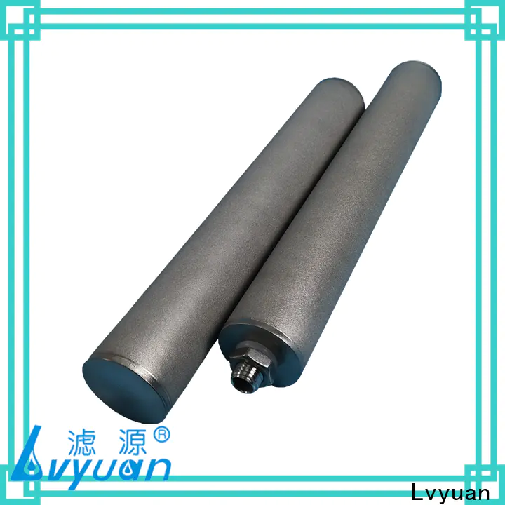 Lvyuan stainless steel powder sintered filter manufacturers for water