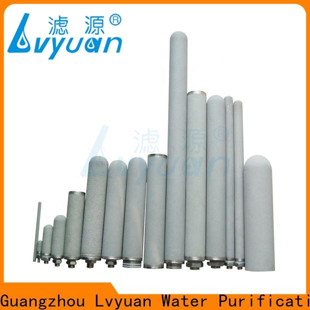 Lvyuan titanium filter cartridge factory for factory